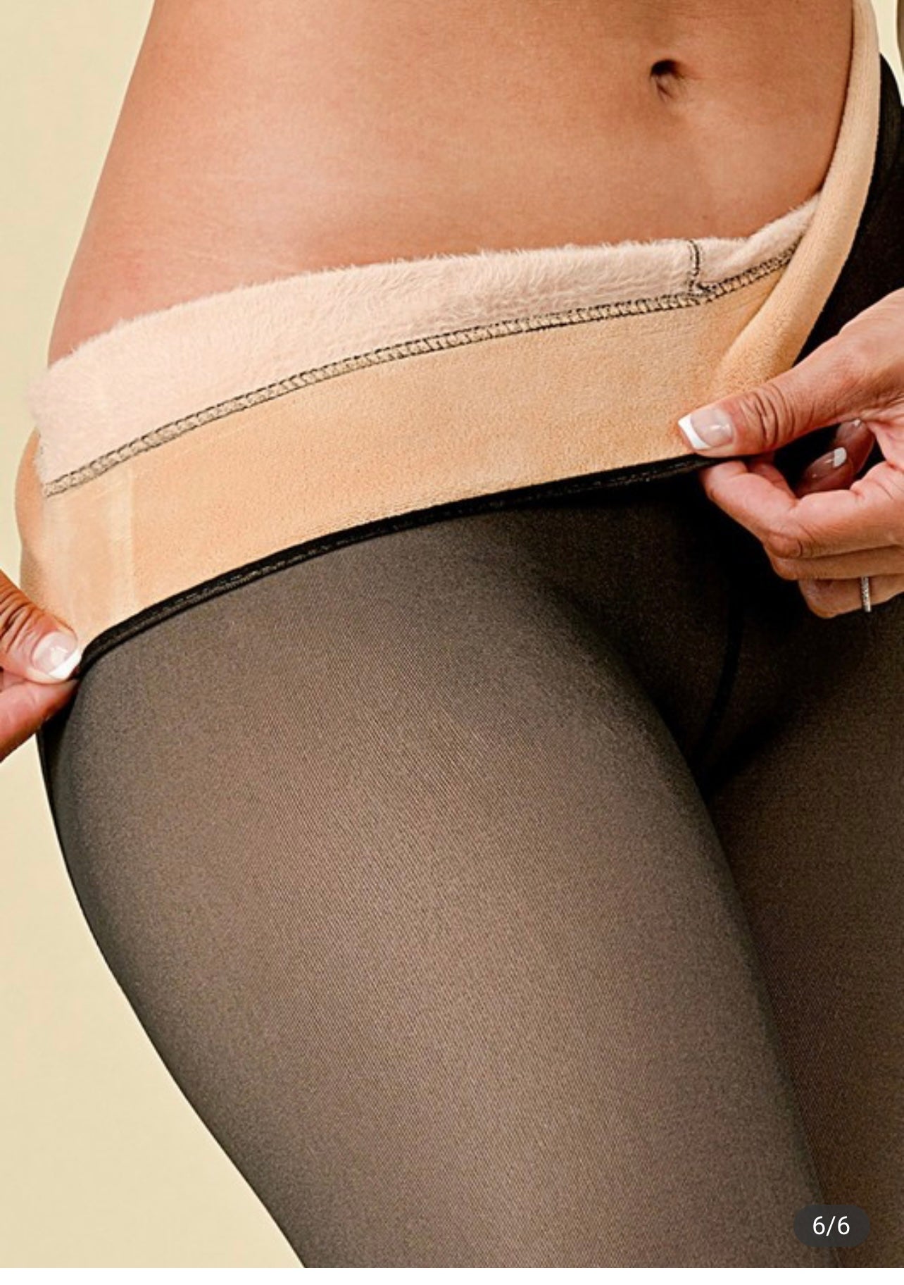 Fleece leggings